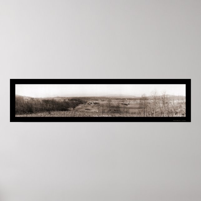 Asheville NC Club Photo 1911 Poster (Front)