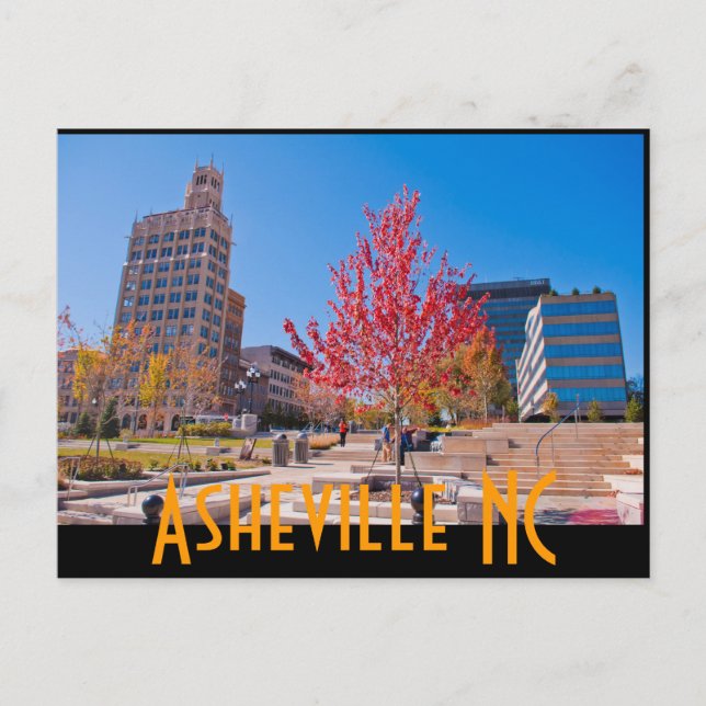 Asheville NC Postcard (Front)