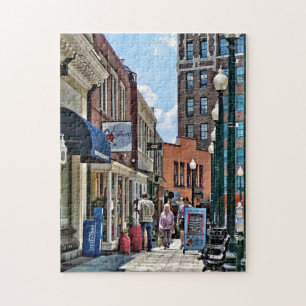 Asheville NC - Wall Street Jigsaw Puzzle