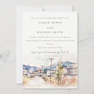 Asheville, North Carolina Landscape Engagement Invitation