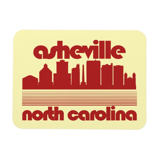 Asheville,North Carolina Magnet (Horizontal)