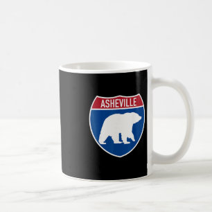Asheville North Carolina Nc Interstate Highway Roa Coffee Mug