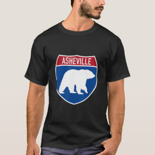 Asheville North Carolina Nc Interstate Highway Roa T-Shirt