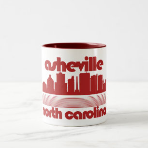 Asheville,North Carolina Two-Tone Coffee Mug