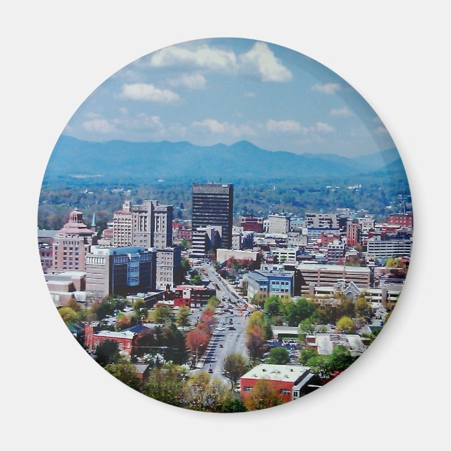 Asheville Tshirts Magnet (Front)