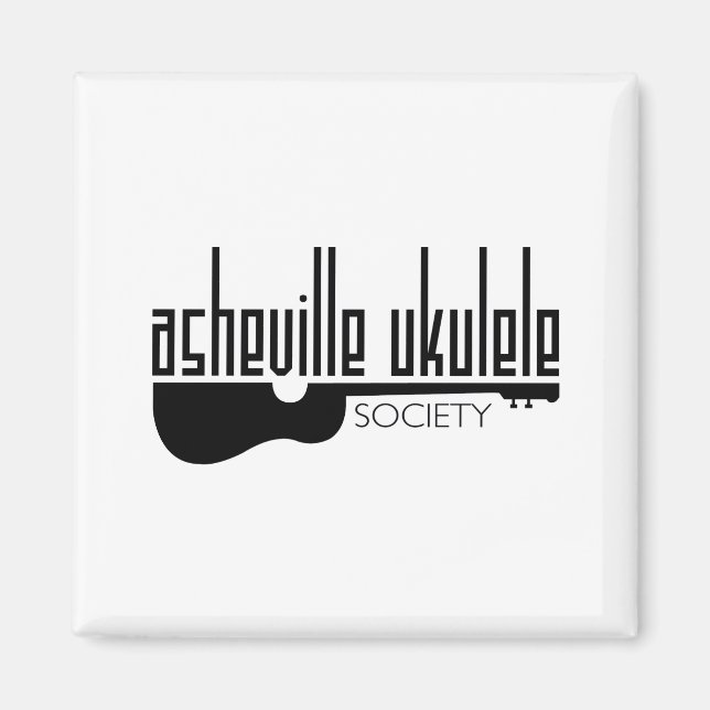Asheville Ukulele Society Magnet (Front)