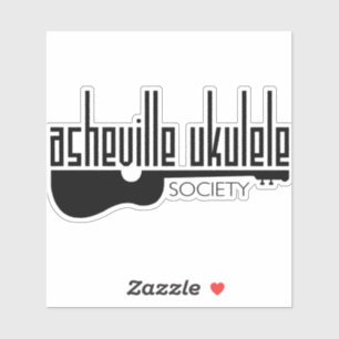 Asheville Ukulele Society Sticker