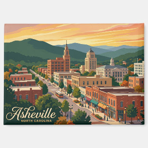 Asheville USA Magnet