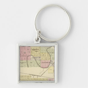 Ashland and Wahoo, Nebraska Key Ring