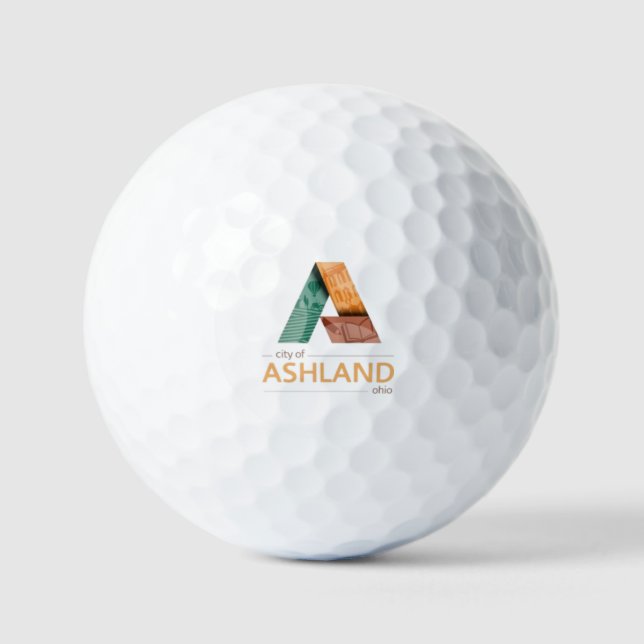 ASHLAND Ohio Golf Balls (Front)