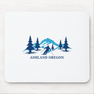 Ashland oregon ski resort skiing skier  mouse pad