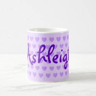 Ashleigh in Purple Coffee Mug