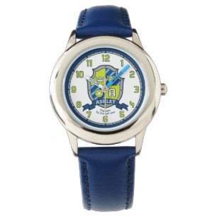 Ashley boys name meaning crest bear blue green watch