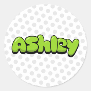 Ashley Classic Round Sticker