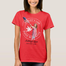 Ashley law flag t-shirt