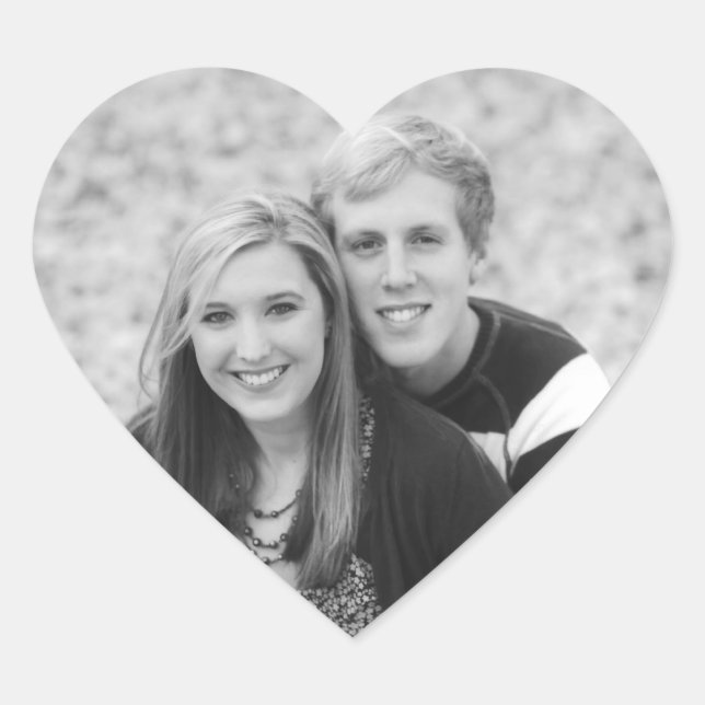 ASHLEY & MATT-STICKER HEART STICKER (Front)