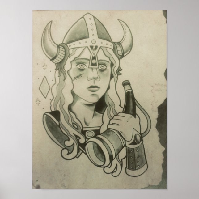 Ashley Thomas: "Valkyrie" Poster (Front)