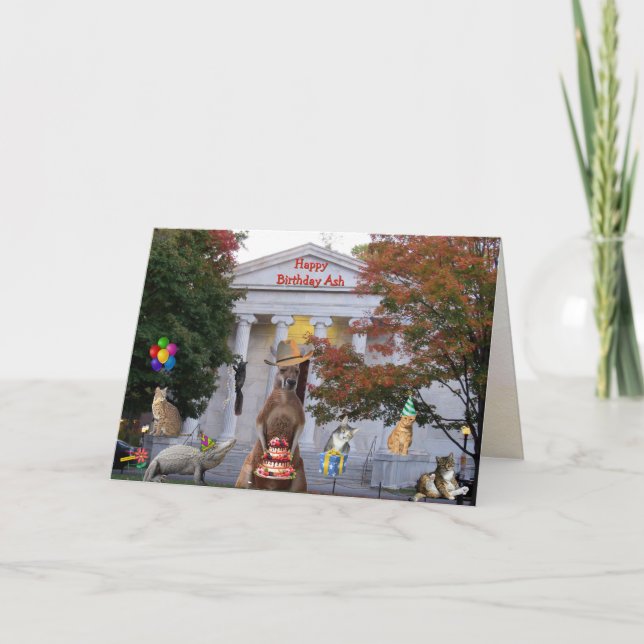 Ash's birthday card 2025 (Front)