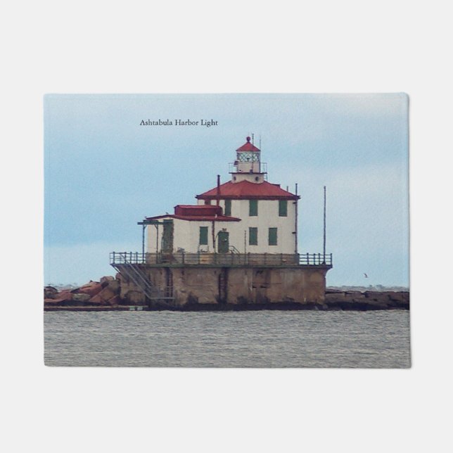 Ashtabula Harbour Light door mat (Front)