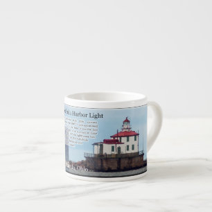 Ashtabula Harbour Light espresso mug