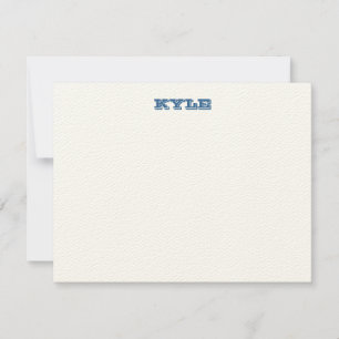 Ashton Bar Mitzvah Invitation Thank You