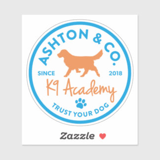 Ashton & Co. K9 Academy 2c Logo Light
