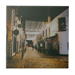 Ashton Lane, Glasgow, Scotland Ceramic Tile