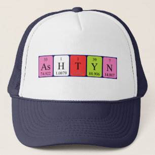 Ashtyn periodic table name hat