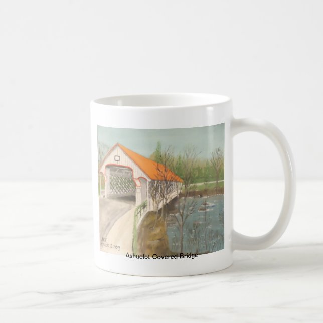 Ashuelot Covered Bridge Coffee Mug (Right)