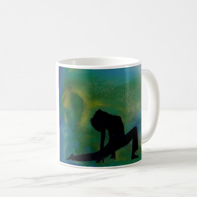 Ashwa Sancha Yoga Girl - Mug (Front Right)