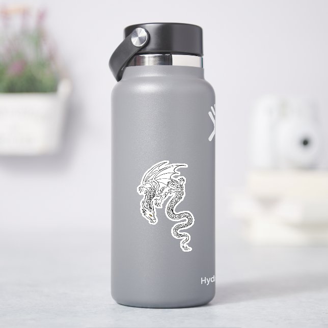 Ashwing Dragon Mythical Creature Vinyl Die Cut (HydroFlask)