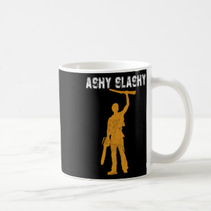 Ashy Slashy Graphic Halloween Awesome Apparel Horr Coffee Mug