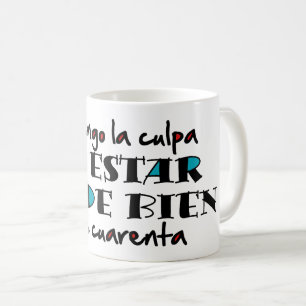 Así de bien a los 40 coffee mug