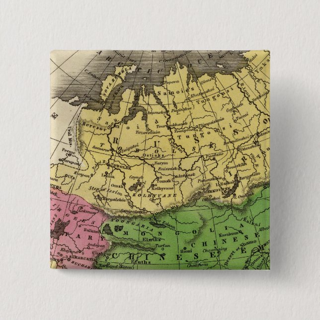 Asia 12 15 cm square badge (Front)