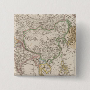 Asia 13 15 cm square badge