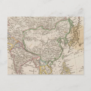 Asia 13 postcard
