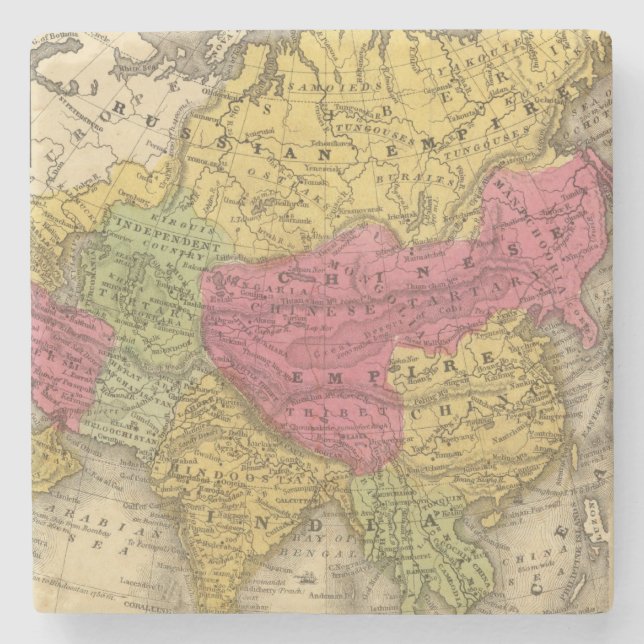 Asia 14 stone coaster (Front)