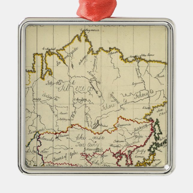 Asia 15 metal ornament (Front)