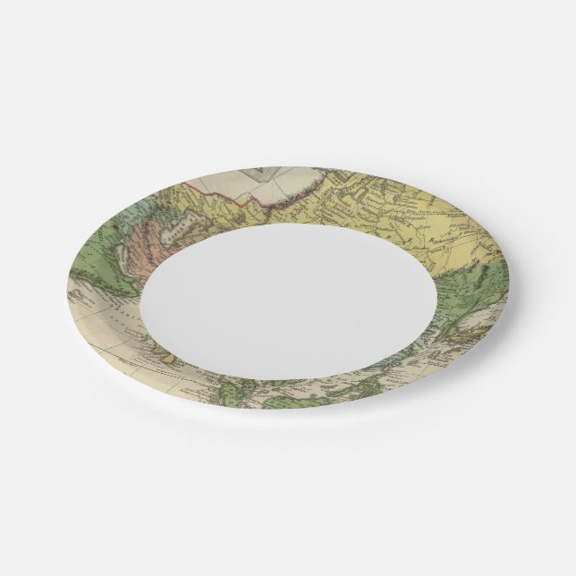 Asia 17 paper plate (Angled)