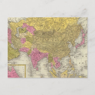 Asia 20 postcard