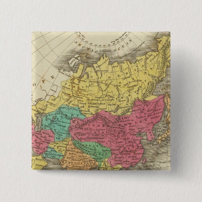 Asia 21 15 cm square badge (Front)