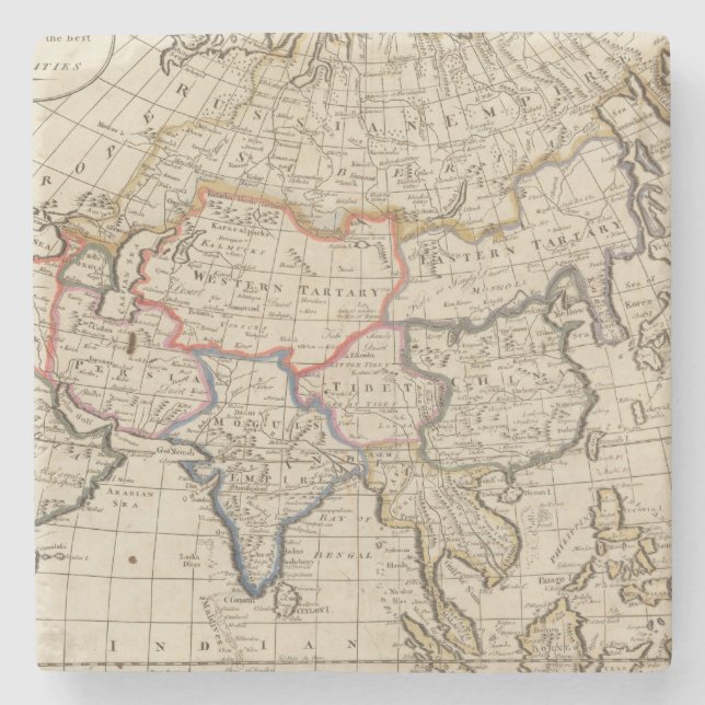 Asia 26 stone coaster (Front)