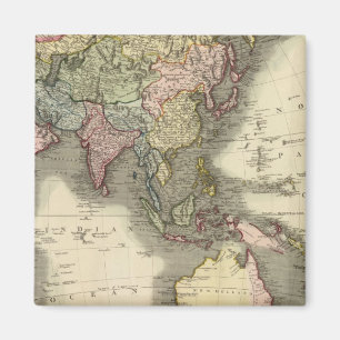 Asia 28 magnet