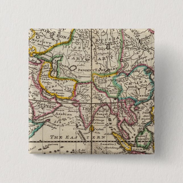 Asia 32 15 cm square badge (Front)