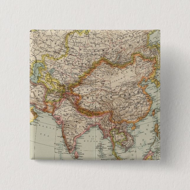 Asia 33 15 cm square badge (Front)