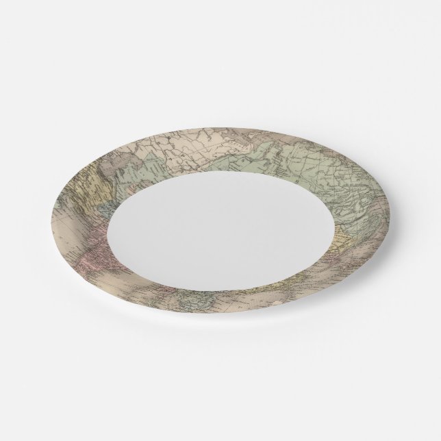Asia 36 paper plate (Angled)