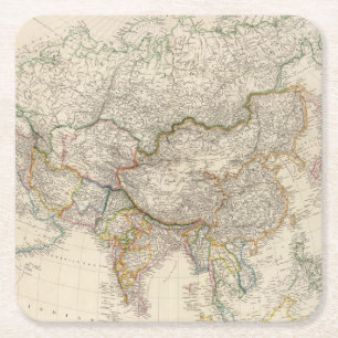 Asia 41 square paper coaster