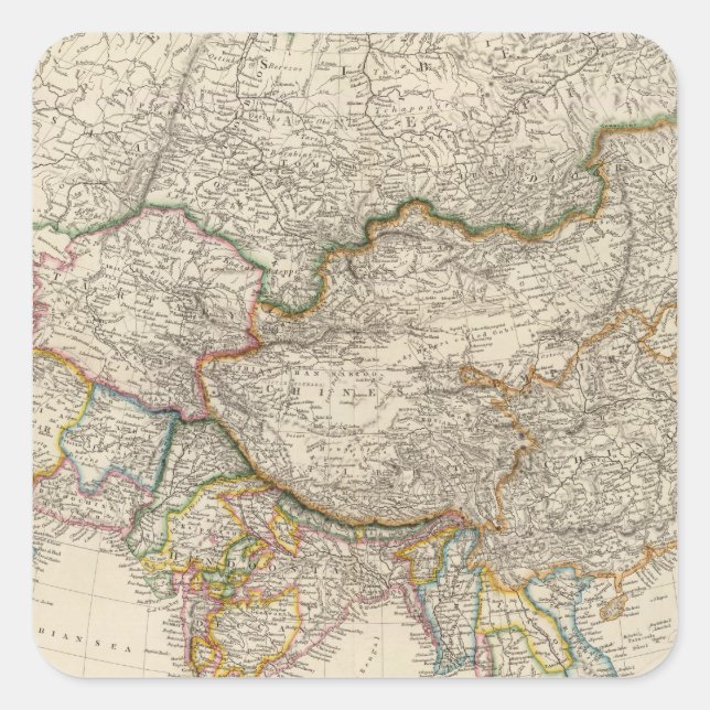 Asia 41 square sticker (Front)