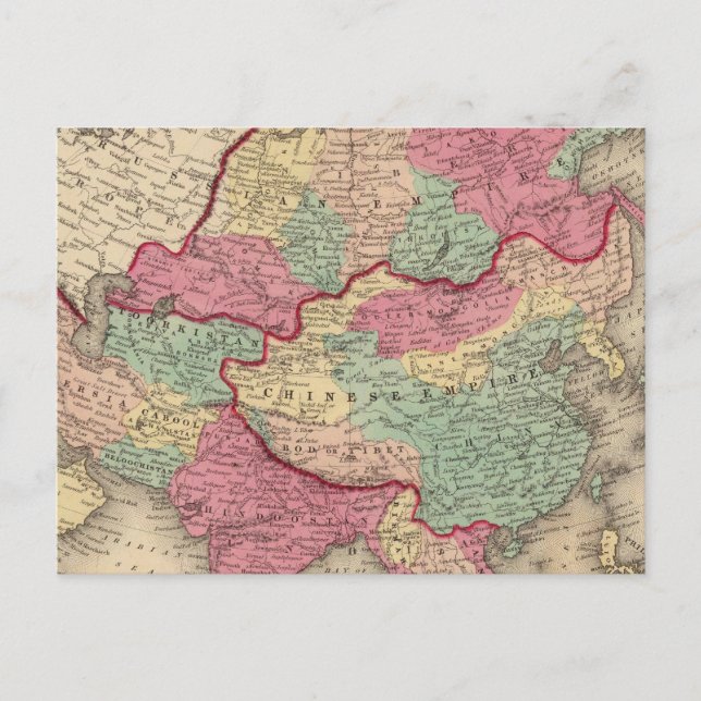 Asia 43 postcard (Front)