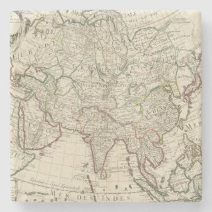 Asia 5 stone coaster